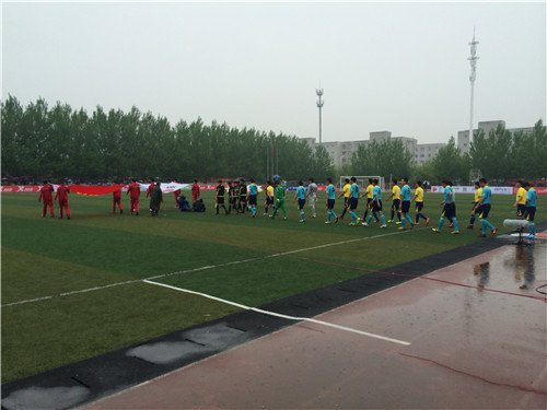 万象城官网荣获2013-2014“特步”中国大学生足球联赛北区决赛第七名