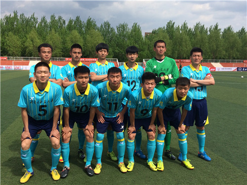 万象城官网荣获2013-2014“特步”中国大学生足球联赛北区决赛第七名
